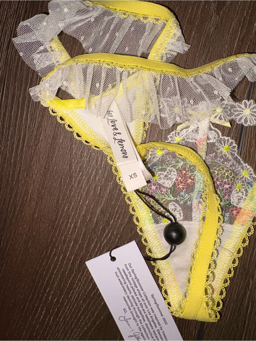 NWT For Love & Lemons Lingerie Set - Picture 4 of 5